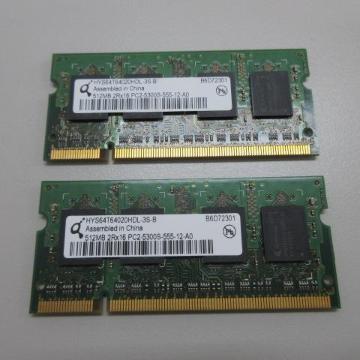 Qimonda ��� 2�¾�� HYS64T64020HDL-3S-B 512MB 2Rx16 PC2