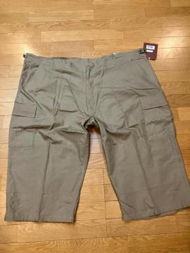 ROTHCO ロスコ 七分カーゴパンツ カーキ 超大きいsize4XL 5XL