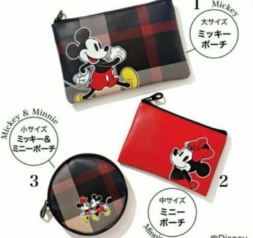 sweet�G���t�^��CB CRESTBRIDGE���~�b�L�[&�~�j�[���֗��ȃ|�[�`3�_�Z�b�g