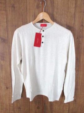 ☆ZARA/ザラ ヘンリー ニット/セーター/メンズ/S☆新品