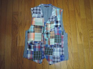 BLUE BLUE u[u[ pb`[N `FbN xXg S 1 VEST n HRM