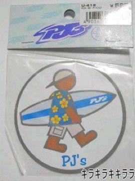《New》車.バイク.インテリアに…【PJ'S】ステッカー