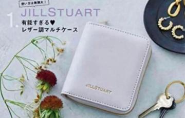ゼクシィ雑誌付録★ジルスチュアート★レザー調マルチケース