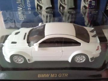 京商 1/64 BMW & MINI M3 GTR 白