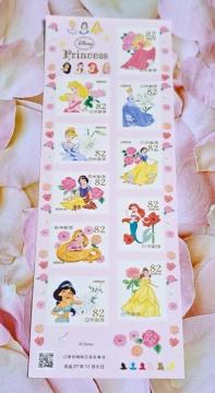 未使用切手820円分★82円×10枚【ディズニープリンセス】★お安く出品(^-^)★ポイント消化にも