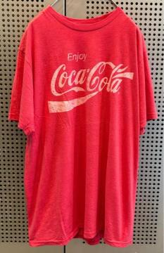 �Ò��@���B���e�[�W�@vintage T�V���c�@�v�����gT�V���c�@�R�J�R�[���@coca cola ��ƕ��@���h