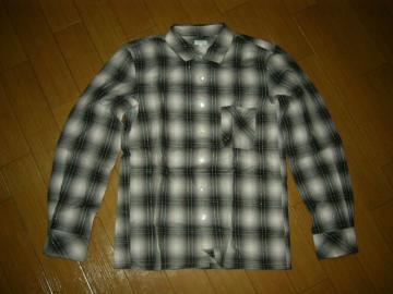 新品 ビームスBEAMSラメチェックシャツM長袖