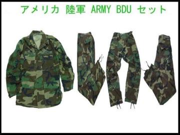 USA؁[BDU J[{ RUSED ARMY BDU 9/10 ިð