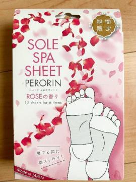 SOLE SPA SHEETペロリン足裏樹液シート6回分