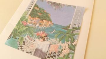 鮮やか 綺麗な風景 バラメモ 5枚