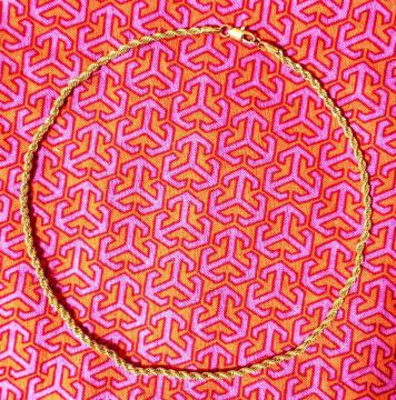 �V�i���g�p �C�O�A����� 18k�S�[���h�X�N�����[�l�b�N���X 