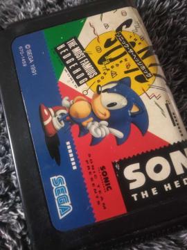 SEGA ���K�h���C�u �\�j�b�N�E�U�E�w�b�W�z�b�O 1991�N �J�Z�b�g �\�t�g MD ���g���Q�[��