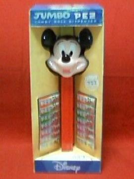 ☆PEZ☆ミッキーマウス☆ジャンボペッツ☆特大30p☆箱付☆未使用☆2005☆