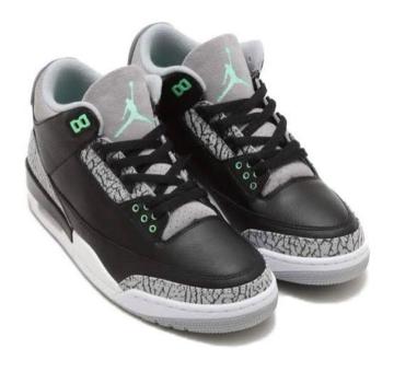 NIKE AIR JORDAN 3 RETRO GREEN GLOW 28.5cm iCL GA W[_ g O[