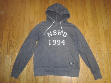 NEIGHBORHOOD lCo[tbh XEFbg p[J[ M vI[o[ LOGO S NBHD 1994 JERSEY
