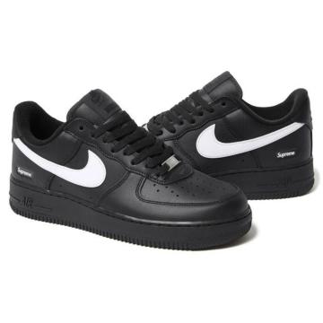 26.5cm Supreme × Nike Air Force 1 Low "Black/White" 25AW 25FW