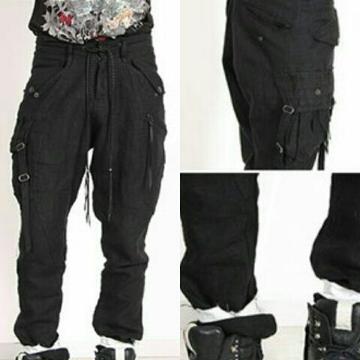 ViKMRII Linen Cargo Pants 1