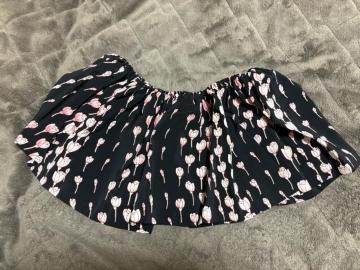 タンス整理品 衣類 おまとめOK ホームクリーニング済み お花柄 マイクロミニスカ