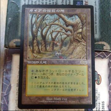 MTG EUYET[K KCA̗hՂ̒n/Gaea's Cradle { }WbNUMUO