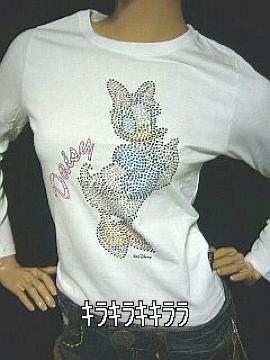 《New》カラフル*ラインストーン★ディジー/Daisyデザイン*ロンTee