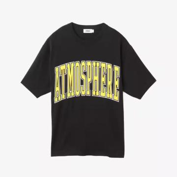 �V�i ATMOS �A�g���X T�V���c M �� �J���b�W���STEE �J�b�g�\�[ College Logo Crack T-shirt