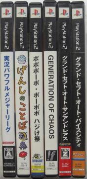 プレステ,2/ゲームソフトDVD/6種まとめてどうぞ中古美品!!