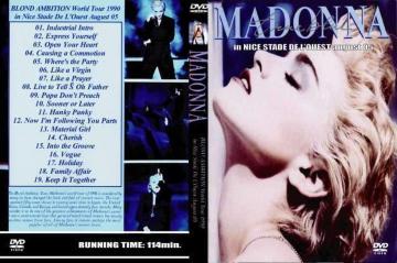 MADONNA BLOND TOUR 1990 NICE STADE }hi