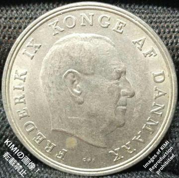 5N[l@d݁@t[hq9@f}[N@ݕ@RCÑK5 Kroner Frederik IX Denmark 1961
