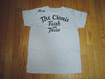 �V�i CRIMIE �N���C�~�[ V�l�b�N T�V���c S �D STATELY V-NECK TEE �w���S LOGO V���J�b�g�\�[