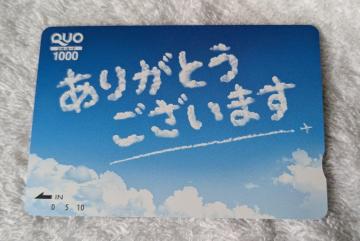 QUO�J�[�h�@1000