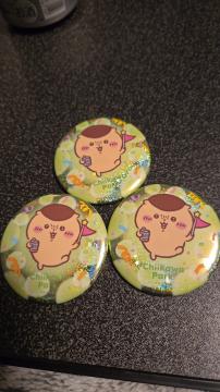 �������� ����܂񂶂イ �ʃo�b�W Chiikawa Park �L���L�� �z���O���� 3�Z�b�g