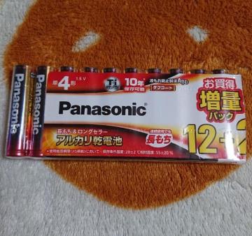 Panasonic�@�A���J�����d�r�@�P4�`�@10�{