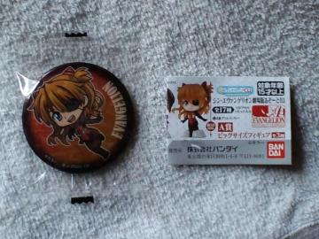 エヴァンゲリオン☆缶バッジ 式波アスカラングレーA