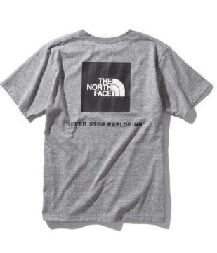ノースフェイス Tシャツ THE NORTH FACE T-shirt Mens Square Logo バックプリント Sサイズ