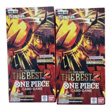 �y�V�i���J���zONE PIECE�J�[�h�Q�[�� PRB-02 THE BEST Vol.2 2BOX