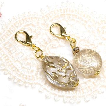 ����Ҳ�ށ��L�[�z���_�[����è���� �傫�ȃr�[�Y��2�Z�b�g