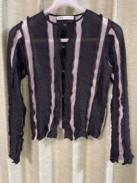 ZARA �V�A�[�J�[�f�B�K�� �X�g���C�v �������� ���� S�T�C�Y �u���b�N