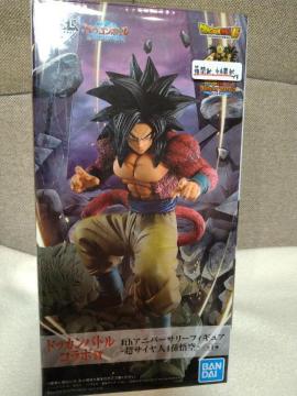 未開封 ドラゴンボール一番くじ ドッカンバトルコラボ賞 超サイヤ人4孫悟空