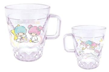 《New》リトルツインスターズ/キキララ★ガラスみたいな透明感*アクリルカップ