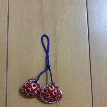 貝殻のキーホルダー