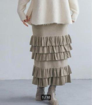 ���p1����i �A�p�[�g�o�C���[���[�Y �t�����j�b�g�X�J�[�g �����O�X�J�[�g �O���[�W�� �t���[�T�C�Y �~������  apart by