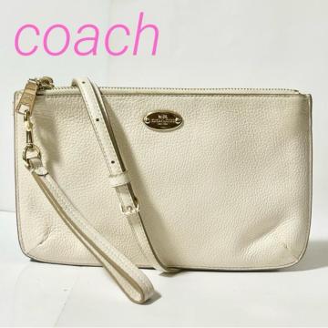 coach �R�[�` �V�����_�[�o�b�O F53157 �z���C�g ���U�[ ���f�B�[�X