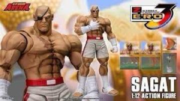 Storm Collectibles�X�g���[�g�t�@�C�^�[ZERO3 SFSA03 Sagat �T�K�b�gHK Art expo�����
