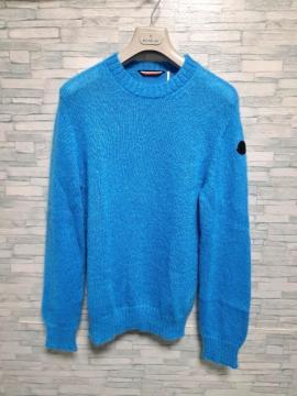 ☆MONCLER モンクレール ワッペン モヘヤ ニット 長袖/メンズ/M☆国内正規品
