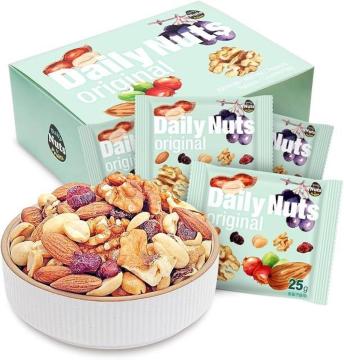 ドライフルーツ入り 4種ミックスナッツ 25g×40袋(総重量1kg) 個包装タイプ DAILY NUTS & FRUITS