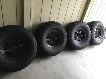 RAYS VOLK RACING TE37  315/75R16LT 4�{�Z�b�g�@�󏭁I