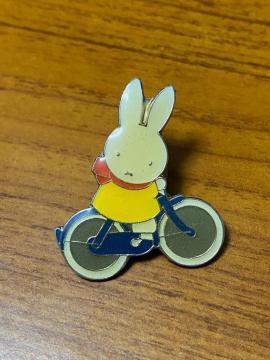 ミッフィーちゃん☆ピンバッジ☆自転車☆
