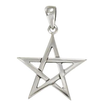 DD Silver Pentagram Pendant Azt 䊐