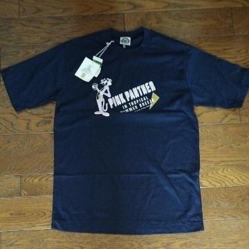 新品 Lサイズ Tシャツ ネイビー ピンクパンサー