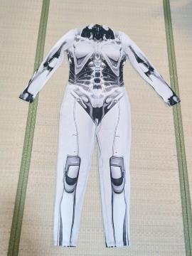 コスプレ アニメロボット&サイバネティックフルボディスーツ Мサイズ(US)
